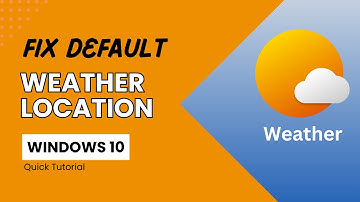 How to Fix Incorrect Weather Location in Windows 10 || Virtual Comrade