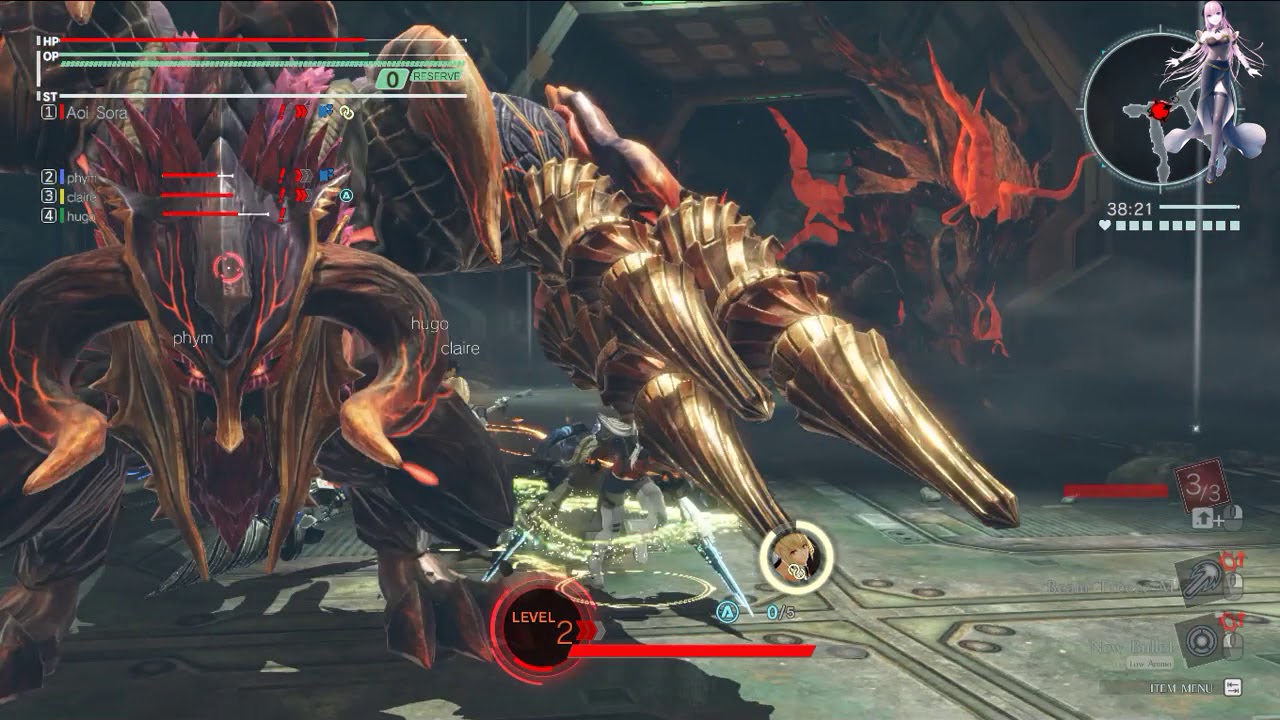 God eater 3 ( biting edge and ray gun gameplay ) - YouTube