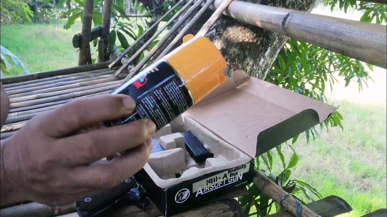 Disassemble and lubricate my WE 1911 airsoft pistol classic model👍