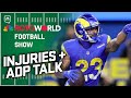 Kyren Williams injured + Warren, Harrison Jr. ADP Debates | Rotoworld Football Show (FULL SHOW)