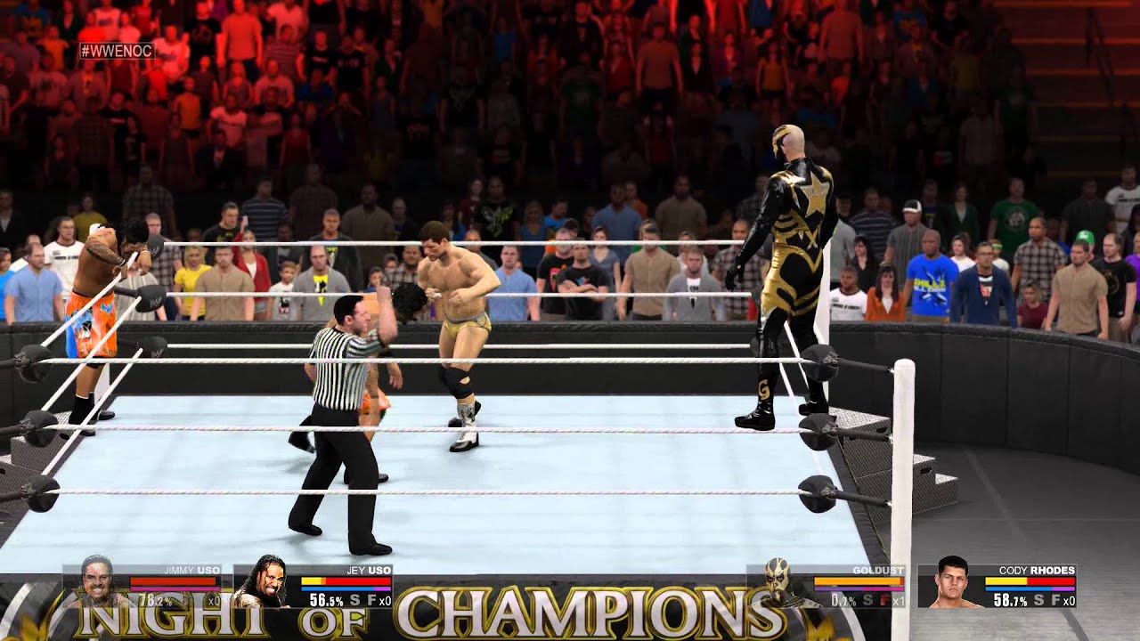 WWE 2K15 - Brotherhood vs. The Usos - Tag Team Championship: Night of Champions | PS4 Gameplay