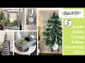 🎄 5 Super Quick Cheap & Easy DIY's for Christmas ANYONE Can Make!  ||  Colours of Christmas