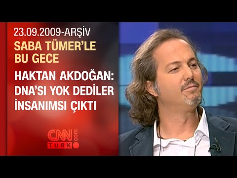 Haktan Akdoğan ilk kez açıklıyor! - Saba Tümer'le Bu Gece - 23.09.2009