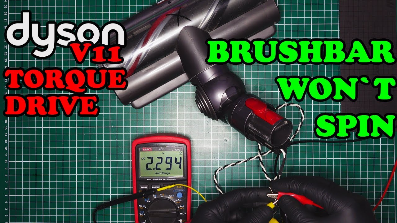 Dyson V11 Torque Drive Brush Not Spinning YouTube