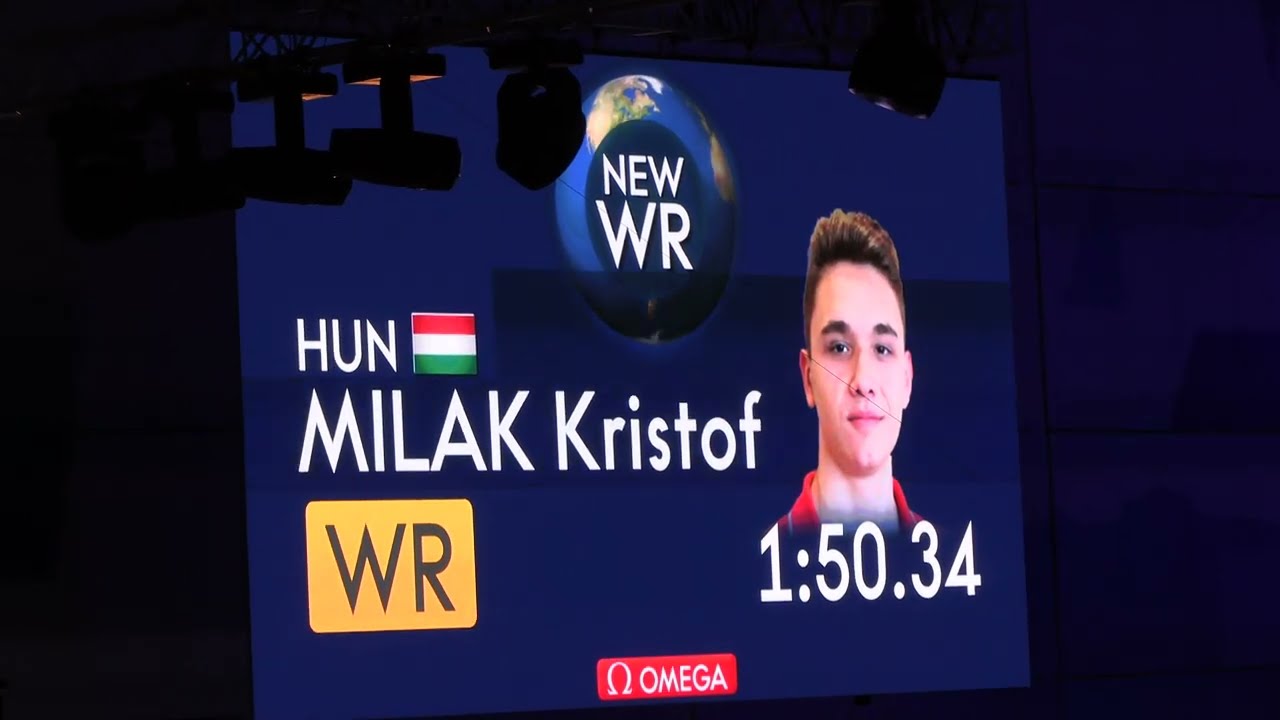 Men 200m Butterfly (Final)_Kristof Milak (HUN)_World Record