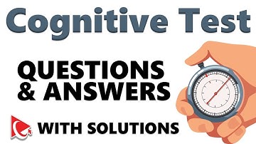 How to Pass COGNITIVE ASSESSMENT TEST - Questions & Answers with Solutions!
