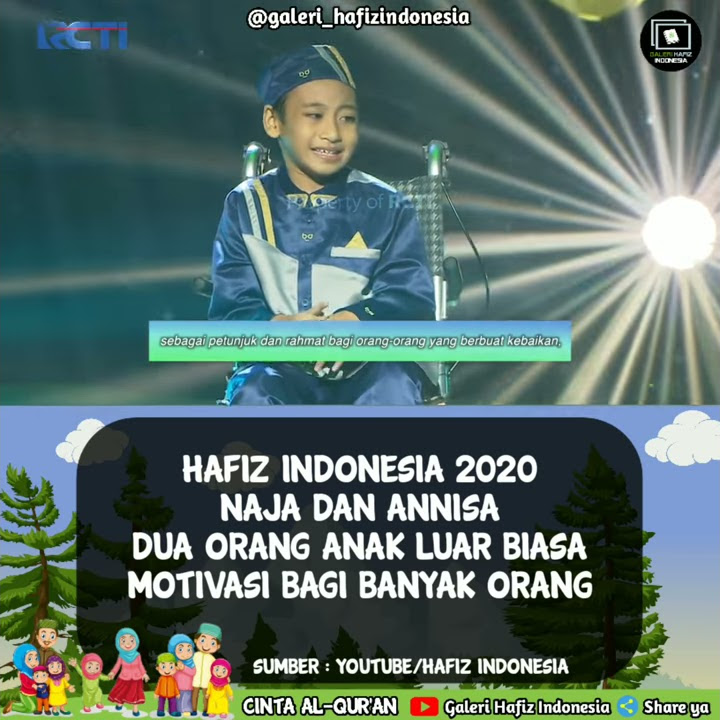 Indah dan mengharukan bacaan dari Annisa dan terjemahan dari naja