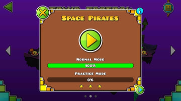 [GEOMETRY DASH WORLD] Level 6: Space Pirates