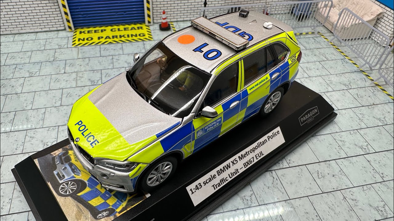 Metropolitan Police Rtpc 1:43 BMW X5 (F15) Metropolitan Police Traffic Unit Model (Project ...