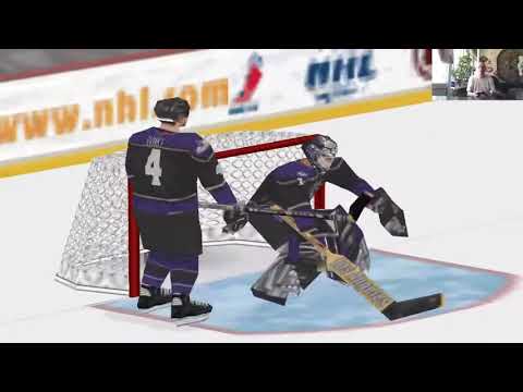 Sony Playstation NHL 2001 Играю за Детройт Моя любимая игра  90Х Назад в 90е Вячеслав