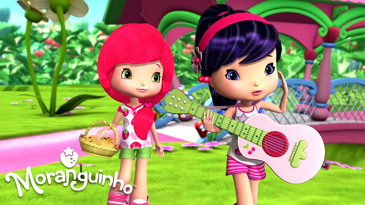 Moranguinho 🍓 Vamos escrever uma música 🍓 Aventuras Em Tutti Frutti Desenhos Animado