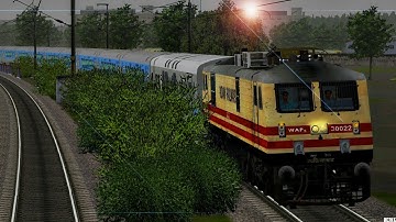 New Delhi - Lucknow Shatabdi Express || GZB WAP5 || MSTS Open Rails Journey Part 1