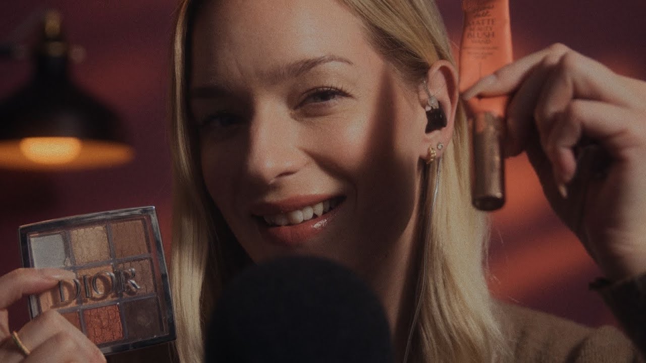 Close up Makeup ASMR💄 (4k) deutsch/German