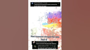 First comment changes the map! (Part 6)