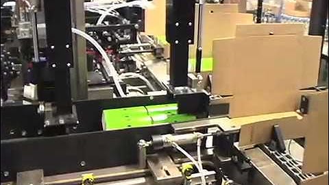 Massman Automation Wraparound Case Packer for Sleeved Cups