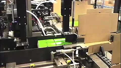 Massman Automation Wraparound Case Packer for Sleeved Cups