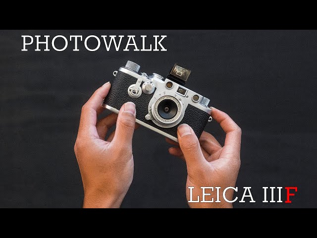 Photowalk with the Leica IIIF - a beautiful result - YouTube