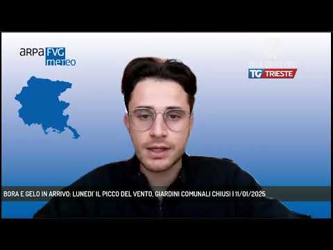 BORA E GELO IN ARRIVO: LUNEDI' IL PICCO DEL VENTO, GIARDINI COMUNALI CHIUSI | 11/01/2025