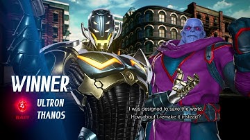 Marvel vs Capcom Infinite playthrough - Ultron and Thanos