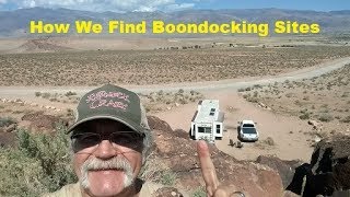 How We Find #Boondocking Sites