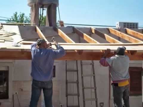 Como hacer un techo de madera tuclame, la rioja ,argentina youtube Como bajar un techo con madera
