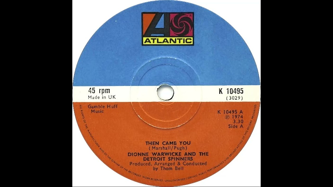 (234) Dionne Warwicke & The Detroit Spinners Then Came You YouTube