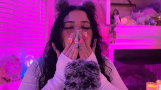 ASMR Plucking Negativity Sending Love Kisses Hand Movements