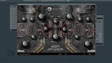 Create new type of FX sounds with Alien Ossarium plugin, Spherum FX and Particle Collider SX7 synths