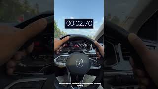 Hyundai Verna 1.5 Turbo Dct vs Volkswagen Virtus 1.5 DSG 0-100 Performance Shorts #dragrace #review screenshot 5