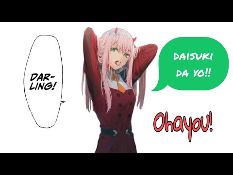 Darling ohayo #darlinginthefranxx #zerotwo #darlingohayou #japan