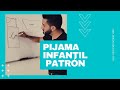 Curso de pijama - patrón para pijama infantil unisex en talla 2 - incluye tabla de medidas