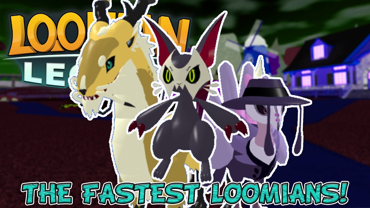 Full Highest Speed Stat Team! Loomian Legacy PVP YouTube