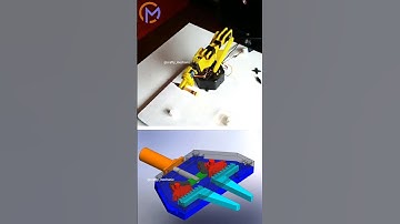 Gripping technology 🔥 | #mechanical principles |#robot #grippers #eoat #mechanism #gears #cad #3d