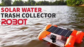 DIY Lake Pool Cleaner Robot | RC Remote Water Cleaner Trash Collector Mechatronics | Robotics