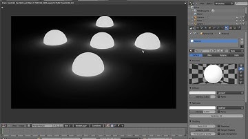 Quick Glow Effect Tutorial Blender 2.5 Beta (Emit + Indirect Lighting)