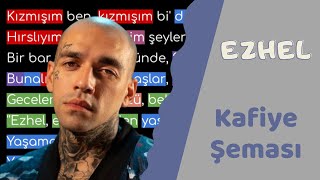 Ezhel - Geceler - Verse 2  |  Kafiye Şeması