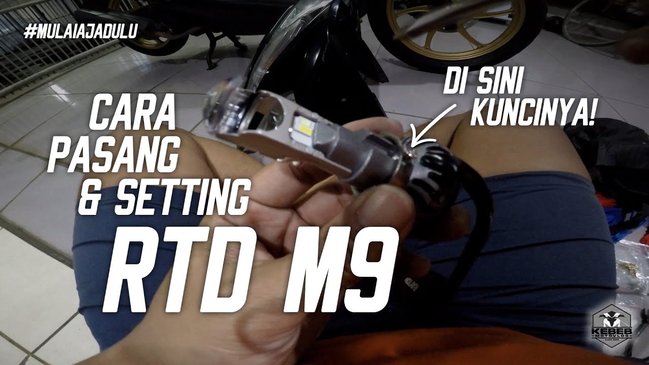 KEBEBMV | PASANG & SETTING KEMIRINGAN RTD M9 H6‼️TERNYATA DI JALAN BASAH RTD M9 ITU..