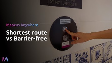 [Mapxus Anywhere] Indoor map & navigation system | Barrier-free | Shortest route