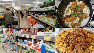 Grocery Shopping Vlog || Italian Supermarket🇮🇹 || Biryani