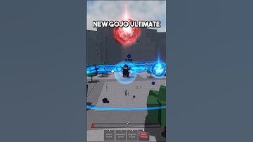 NEW GOJO ULTIMATE 🔥 #roblox #thestrongestbattlegrounds #saitamabattlegrounds #shorts #funny