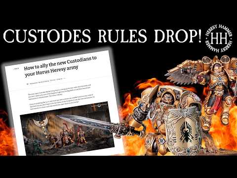 NEW CUSTODES RULES SNEAK PEEKS!