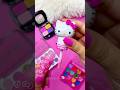 ASMR Makeup Set No Talking Satisfying Unboxing Review Video Sounds Fast pink Hello kitty gloss