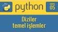 Python'da Veri Yapıları: Diziler ile ilgili video