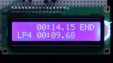 Stopwatch with Arduino