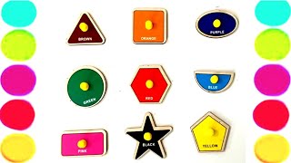 Shapes song for kids, Learn 2d shapes, colors for toddlers | Preschool Learning 