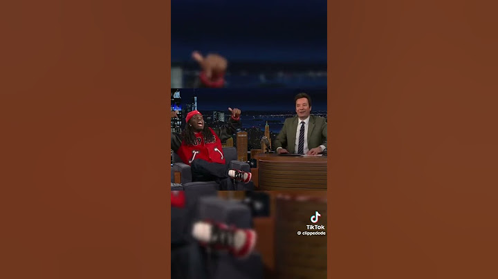 Kai give Jimmy Fallon a sneak peek at his new Commercial