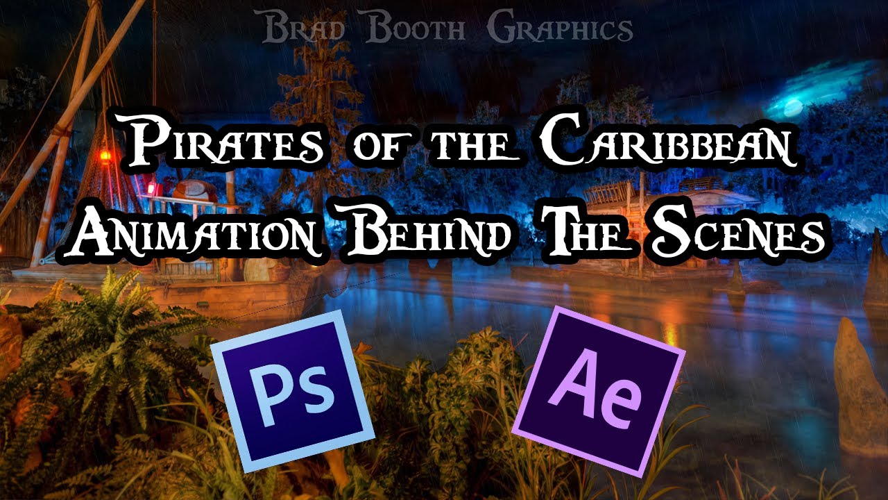 Pirates of The Caribbean Queue Animation (Behind The Scenes) - YouTube