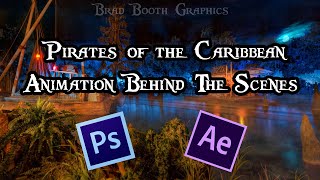Pirates of The Caribbean Queue Animation (Behind The Scenes)