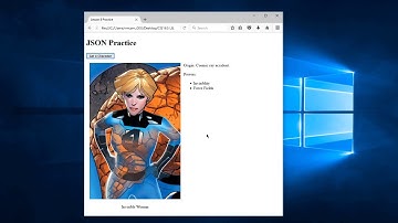 CIS165 L8 Ajax & JSON