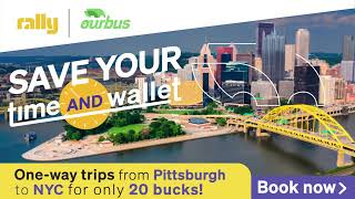 Now offering express bus trips between Pittsburgh NYC